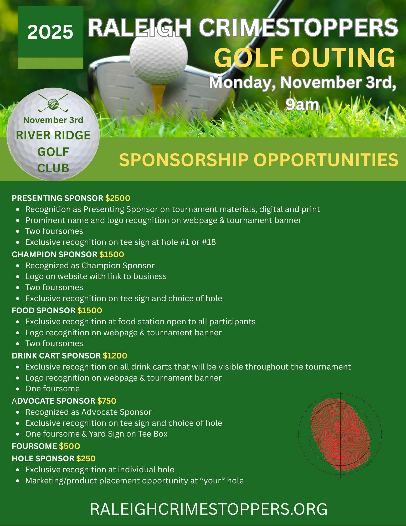 2025 Golf Outing